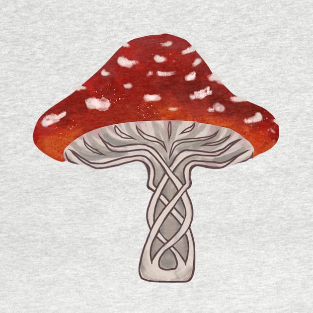 knotted toadstool by KaijuCupcakes